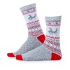 Tipsy Elves Men's Humping Reindeer Socks - Festive Christmas Socks