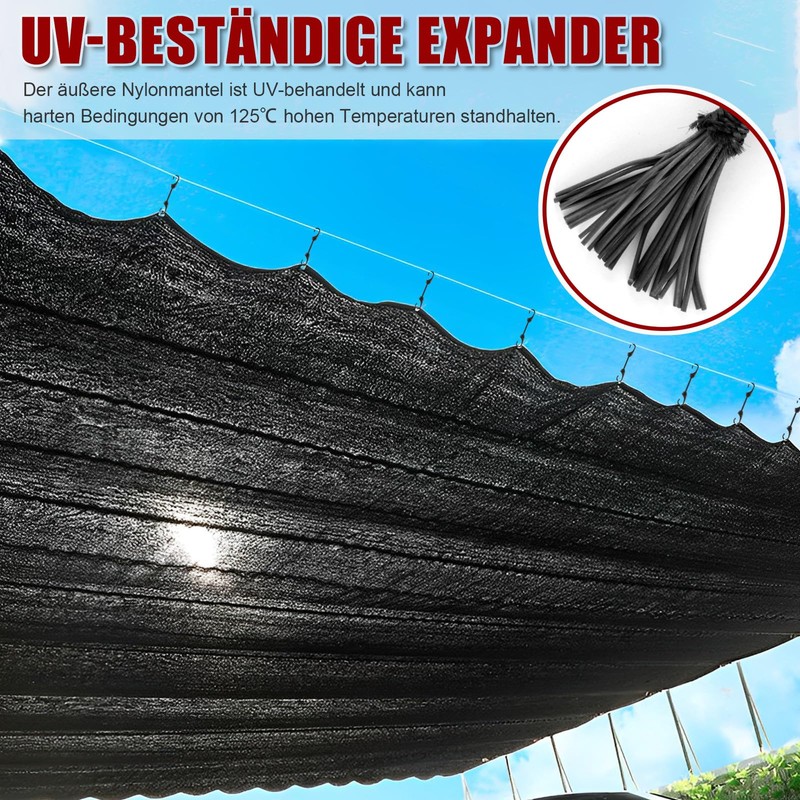 Akicderu Elastic Straps with Hooks, Heavy Duty Expander with Hooks,