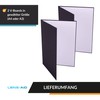 Lens-Aid 3-in-1 Folding Reflector for Photo Studio: Cardboard to Brighten,