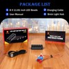 JMBricklayer LED Light Kit Building Blocks Set, 2x6 Blue&Red Light