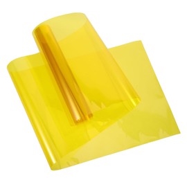 DOITOOL Color Correction Light Filter Sheet,78.6x11.8 Inches,Gel Light Filter Transparent Color Film Photo Lights Gel Filters for Photography Red Head Strobe Flashlight,Yelllow