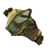 Steel Mesh Protective Face Shield Half Face Oxford Cloth Breathable