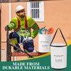 ZEALFORLONG Heavy Duty Canvas Bucket Lifting Bag - 12" Diameter