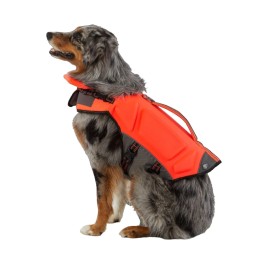 Arcadia Trail High Visibility Swim Life Jacket Dog Harness Size XL Vest Orange