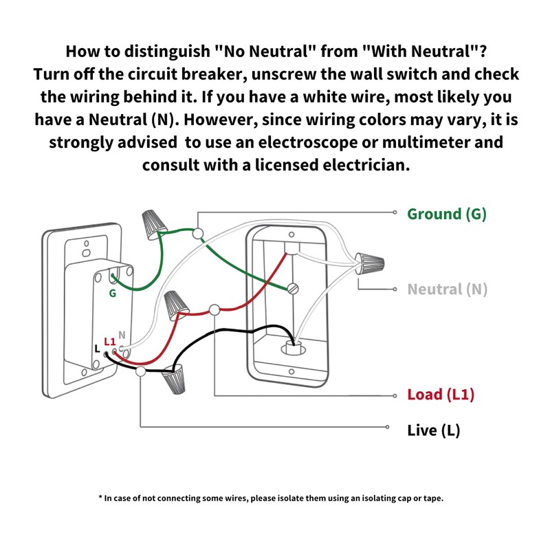 Aqara Smart Light Switch (with Neutral, Single Rocker), Requires AQARA