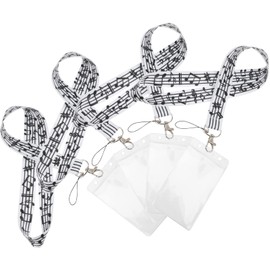 Tofficu 4Pcs Adjustable Phone Lanyards - Anti-Lost Neck Straps for Keys and Id Badges, Long-lasting and Lightweight Design for Teachers, Cruisers, and Everyday Use