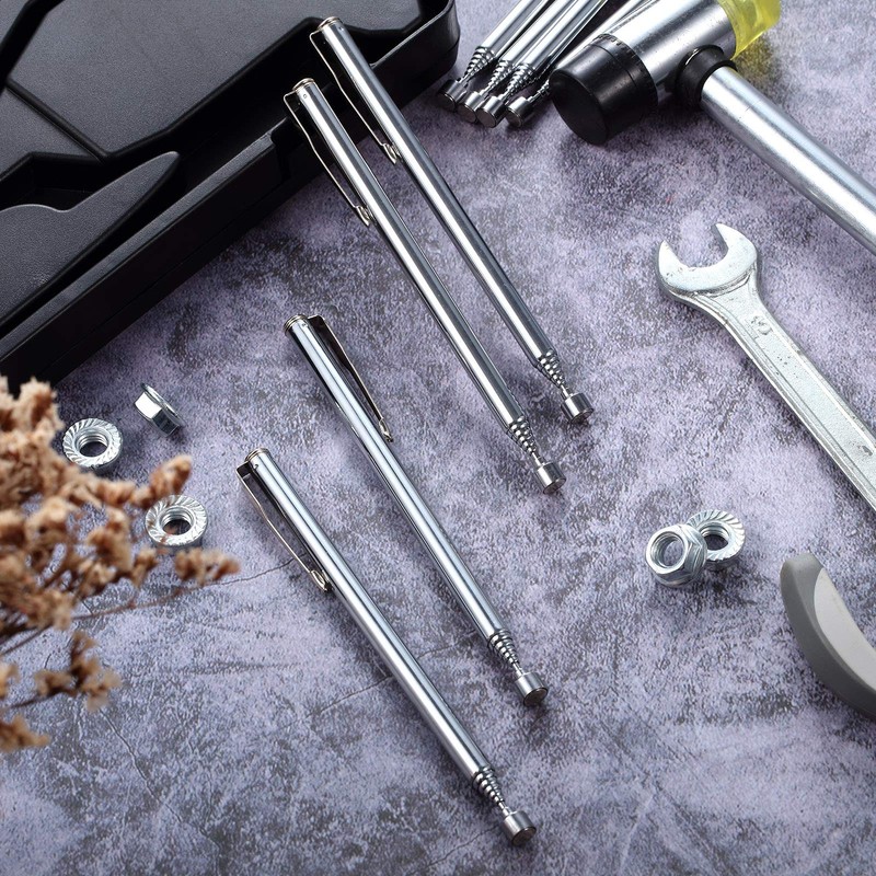 Patelai 16 Pieces Telescoping Magnetic Pick up Tool Grabbers Reacher
