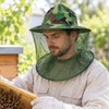 Protective Bee Hat for Beekeeping & Fishing – Insect Mesh