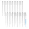 CCTVMTST 100 Pieces 3 ml Disposable Plastic Graduated Pasteur Transfer