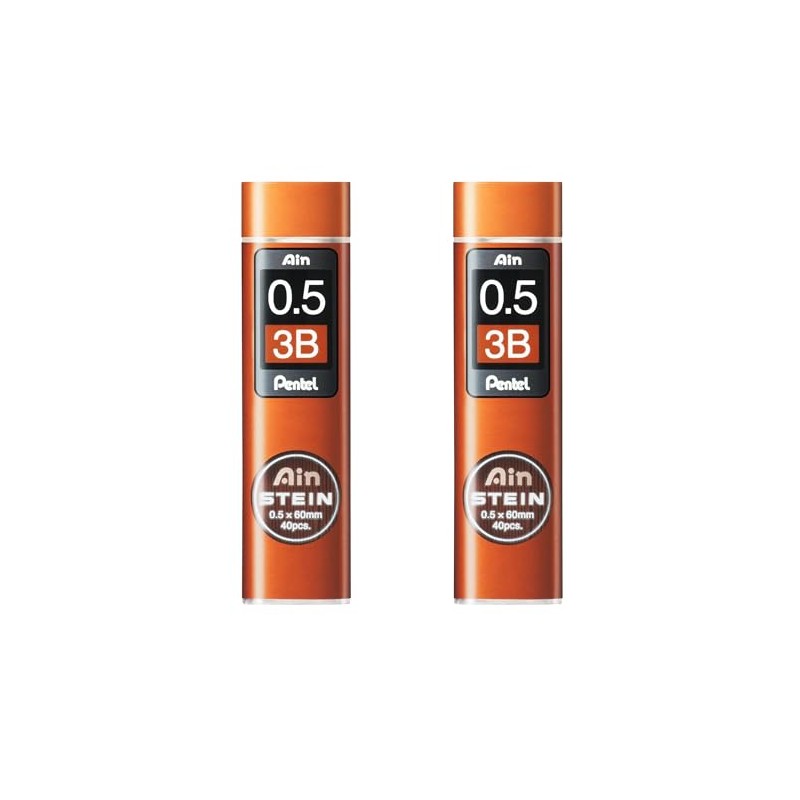 Pentel Ain Stein Mechanical Refill Leads - Pack of 2