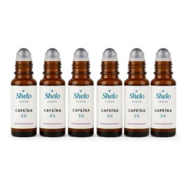 Suero De Cafeína Al 5 % Contorno De Ojos Shelo Nabel 6 Pzas.