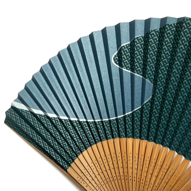 Hanakanzashi 81 Folding Fan, Men's, Men's, Fan Set, Includes Fan