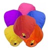 Círculo 10 Globo De Cantoya Fiestas Con Cera Liso