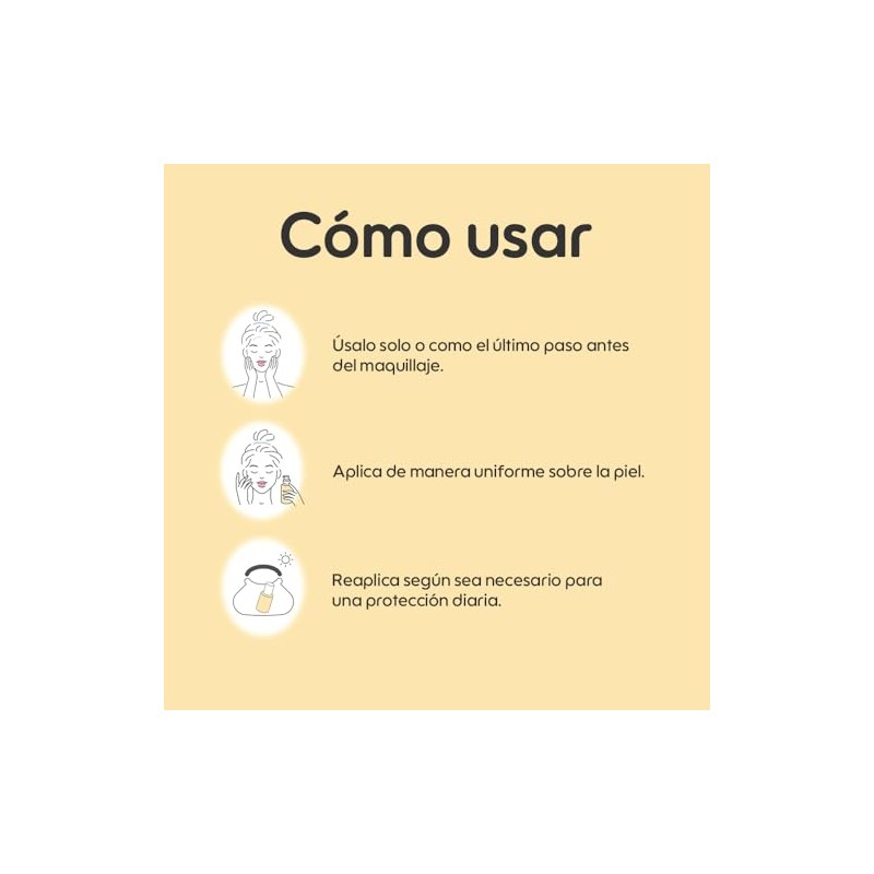 KIERO Protector Solar Facial en Gel SPF 40 Piel Grasa