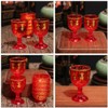 iplusmile 12pcs Goblet Wine Drinking Cup Home Wine Supplies Wedding
