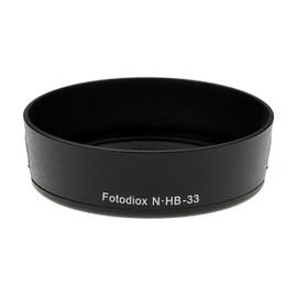 Fotodiox Lens Hood Replacement for HB-33 Compatible with AF-S 18-55mm f/3.5-5.6G ED and AF-S 18-55mm f/3.5-5.6G ED II Lens