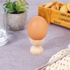 BOFUNX Pack of 10 Wooden Egg Cups for Painting, Easter