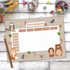 Papierdrachen Timetable DIN A4 Pad – Forest Animals – Writeable