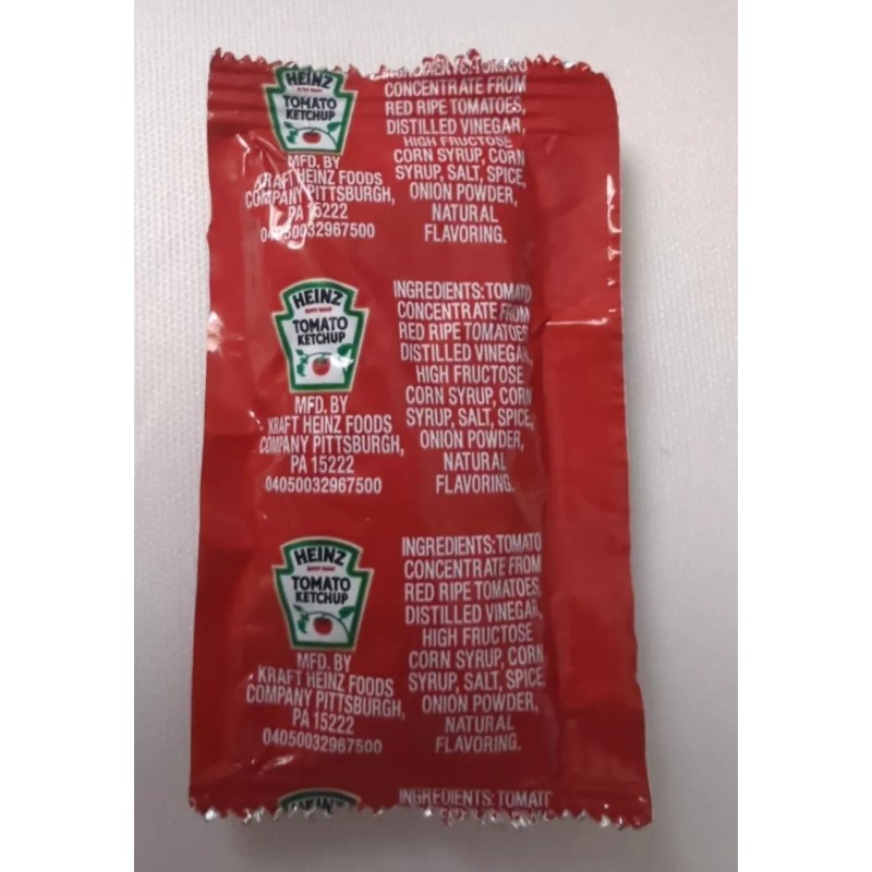 Heinz Hard To Find- 2023 Heinz Saucemerica Ketchup Packet -