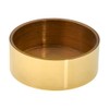 2" Dia. Polished Brass End Cap for 2" O.D. Rail
