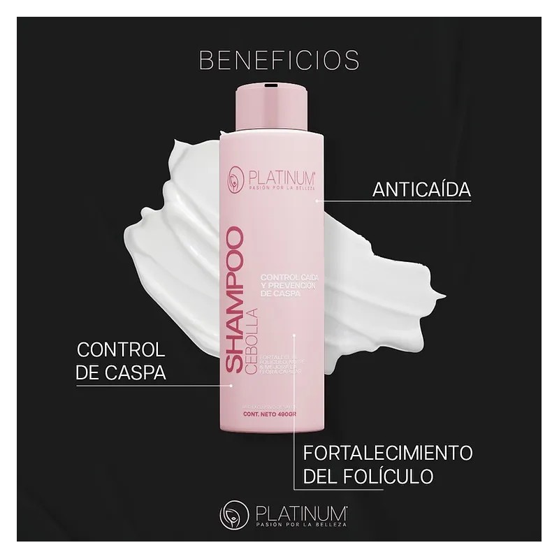 Coctel Shampoo + Tratamiento De Cebolla Anti Caída