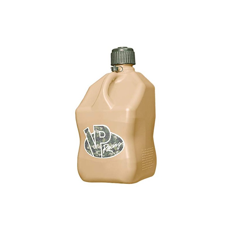 VP Racing Motorsports Container 5.5 Gal Tan Square, Tactical