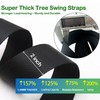Veriluck Tree Swing Straps Hanging Kit - 3FT/8FT/15FT/20FT/30FT, Strong &