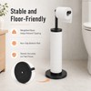 Freestanding Toilet Paper Holder for Bathroom – Rust-Resistant 5-Roll Storage