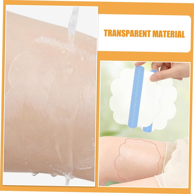 VICASKY 10pcs Transparent Thigh Chafing Patches Friction Stickers for Inner