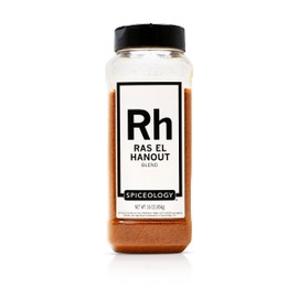 Spiceology - Ras el Hanout Spice Blend - North African Seasoning - Use On: Poultry, Vegetables, Grains, Lamb, and Stews - 16 oz
