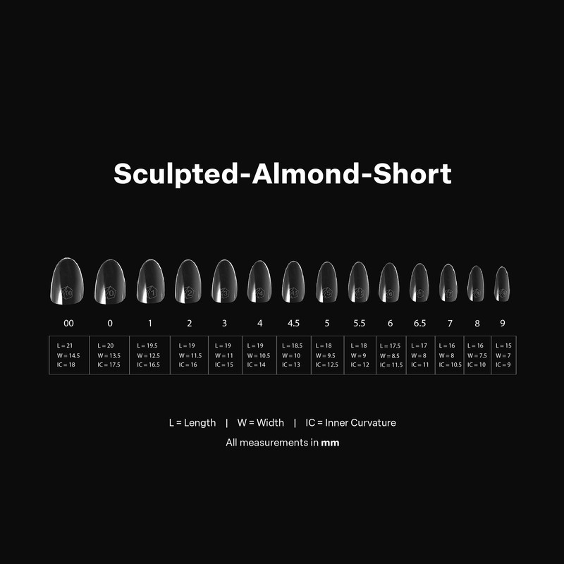 Apres Gel-X® Almond Box of Nail Tips | 280 Gel-X