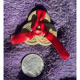 lucky chinese feng shui coins Prosperity Charm