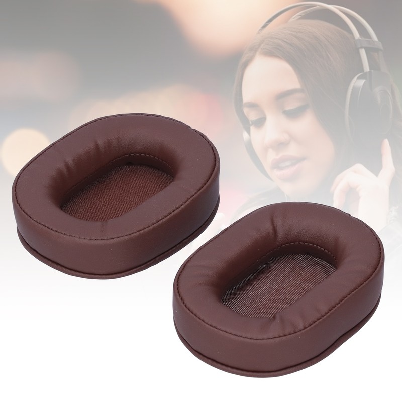Replaceable Memory Foam Ear Pad Headphone Cover Fit for ATHMSR7