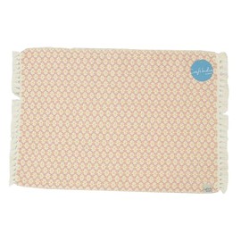 Friends Hill YW-261-01 Bloomy Lunch Mat, Pink