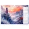 Chinas Harmonie - Terminplaner mit Landschaften und Symbolen (Wandkalender 2025