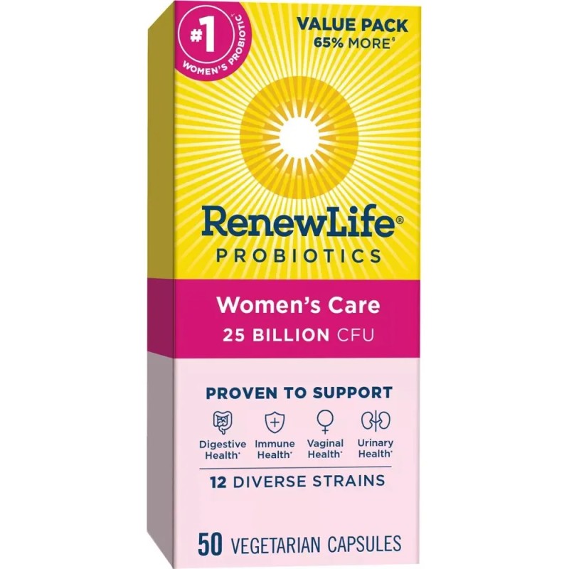 Renewlife - Suplemento De Probioticos Para Mujer 50 Capsulas Sabor