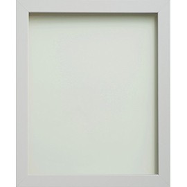 Frame Company Photo Frame, MDF, White, 8x8 inch Fitted with Perspex