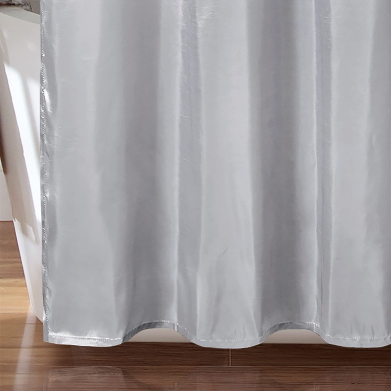 Lush Decor Maria Shower Curtain, 72" x 72", Gray &