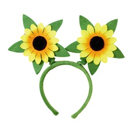 Sunflower Headband Creatures & Insects Hats Caps & Headwear for Fancy Dress Costumes Accessory