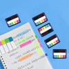 LRZCGB Sticky Tabs,500 Pieces Sticky Index Tabs Page Colorful Flags