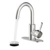 Fransiton Bathroom Faucets, Bar Sink Faucet Single Hole for Bathroom