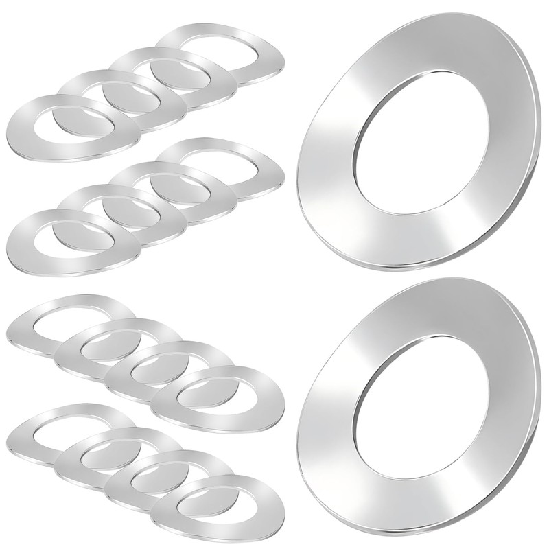 Ctyjia 20 PCS Stainless Steel Washers, M4 Wave Spring Washer,