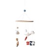 Sebra - Mobile, wind chime - sea creatures - cotton