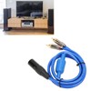 XLR Male to Dual RCA Sound Cable 3.3ft Stereo XLR