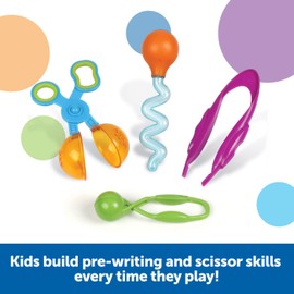 Learning Resources Learning Resources Helping Hands Fine Motor Tools Classroom Set - 24 Pieces Ages 3+ Preschool Learning Activities, Teacher and Classroom Must Haves, Teacher Resources for Classroom