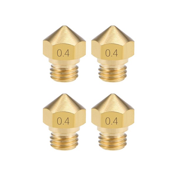 uxcell 3D Printer Nozzle Head 0.02 inch (0.4 mm) Replacement