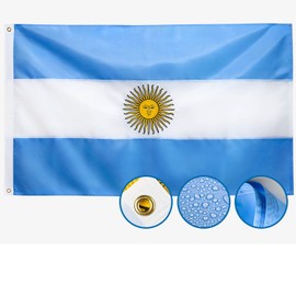 AGUIFLGS Canada Flag 3x5 Outdoor Made In USA Canadian Flags Embroidered, Heavy Duty 210D Nylon,Sewn Stripes, Stronger Brass Grommets,4 Stitched Hemming,Perfect for Outside