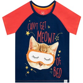 Harry Bear Girls Pyjamas Cat Multicoloured 9-10 Years