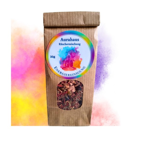 Aurahaus Incense Mixture 30 g Energy Cleansing Incense Medicinal Herbs