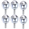 sourcing map Ball Transfer Bearing Unit 24mm 66Lbs Carbon Steel